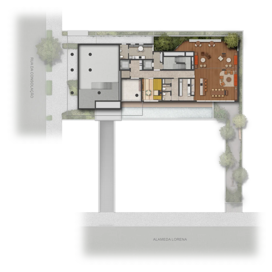 Mezanino / Pav. Lazer