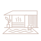 Piscina coberta e climatizada