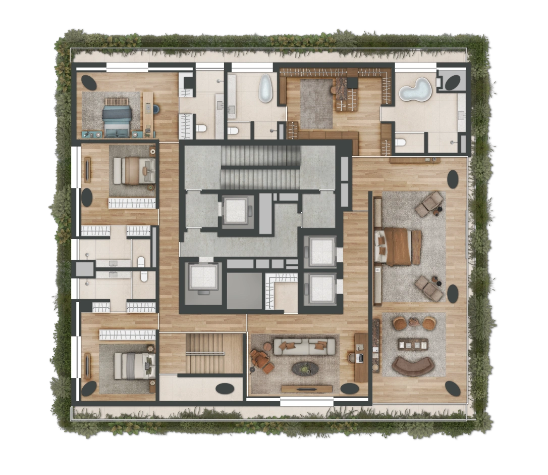 Cobertura Duplex - Andar Superior